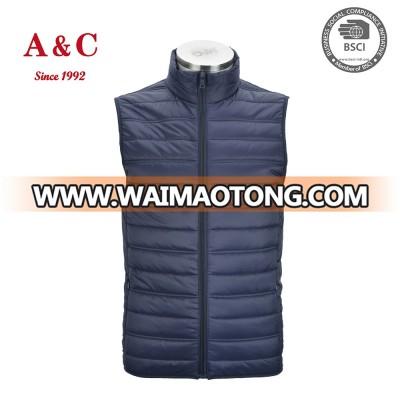 New Fashion Waterproof Winter Coat Sleeveless Men's Down Vest Jacket