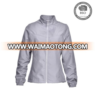 Ladies Spring Windproof Softshell Fabric Outdoor Jacket