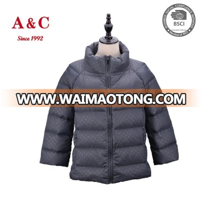 Women Waterproof Breathable Goose Bomber Down Jacket