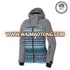 Winter Printing Breathable Women Ski Jacket