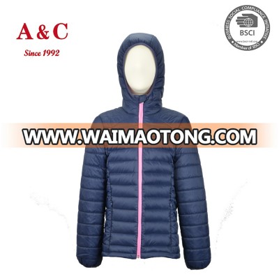 Wholesale Girl's Packable Down jacket For The Winter